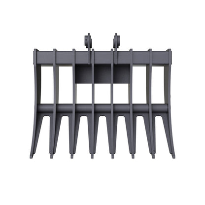 Gentec Equipment Rake | Rake Width 48" & 60" | Machine Size 10-15 Tons | For Excavators