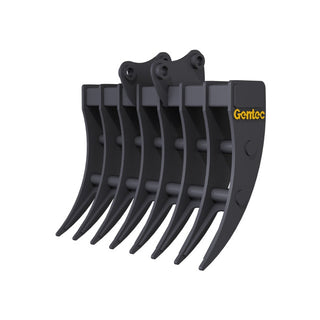 Gentec Equipment Rake | Rake Width 60" | Machine Size 16-19 Tons | For Excavators