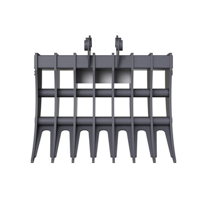Gentec Equipment Rake | Rake Width 60" | Machine Size 16-19 Tons | For Excavators