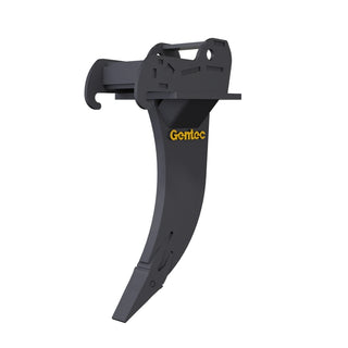 Gentec Equipment Ripper w/ Bobcat X-Change Coupler | Penetration Depth 26" | Machine Size 4-5.9 Tons | For Excavators