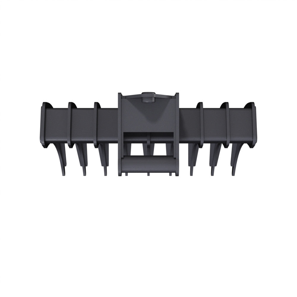 Gentec Equipment Rake w/ 1.25" T-Pin | Rake Width 36" | Machine Size 2.3-3.9 Tons | For Excavators