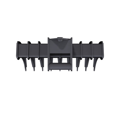 Gentec Equipment Rake w/ 1.25" T-Pin | Rake Width 36" | Machine Size 2.3-3.9 Tons | For Excavators