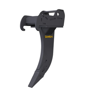 Gentec Equipment Ripper w/ Bobcat X-Change Coupler | Penetration Depth 23" | Machine Size 2.3-3.9 Tons | For Excavators