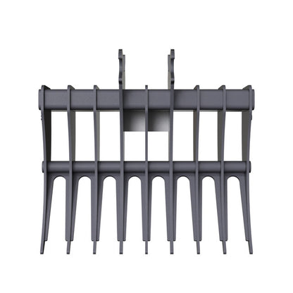 Gentec Equipment Rake w/ Wedge Coupler | Rake Width 40" & 48" | Machine Size 4.0-5.9 Tons | For John Deere 50