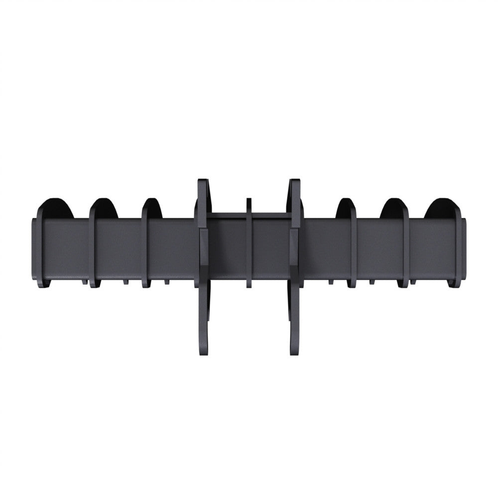 Gentec Equipment Rake w/ Canada Wedge Coupler | Rake Width 40" | Machine Size 2.3-3.9 Tons | For Kubota KX040
