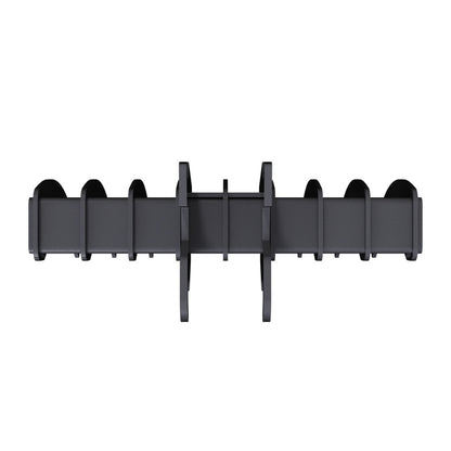 Gentec Equipment Rake w/ Canada Wedge Coupler | Rake Width 40" | Machine Size 2.3-3.9 Tons | For Kubota KX040