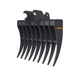 Gentec Equipment Rake w/ USA Quick Coupler | Rake Width 40" | Machine Size 4.0-5.9 Tons | For Kubota KX057