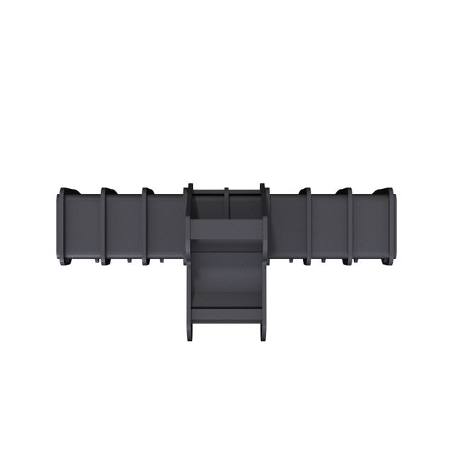 Gentec Equipment Rake w/ Bobcat X-Change Coupler | Rake Width 40" & 48" | Machine Size 4.0-5.9 Tons | For Excavators