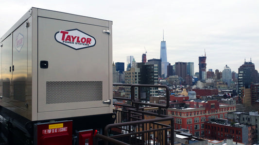 Taylor Power System Standby-NG/LP Generator | Model TG-100 | Horsepower 149-160 HP | Power Output 100kW (125kVA) | Open & Enclosed Unit