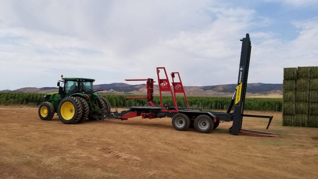 Anderson StackPro 7200 Bale Trailer | 27 Bale Capacity | 175 HP For Tactor