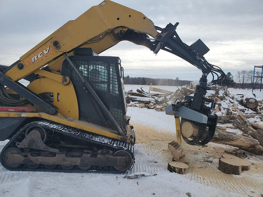 Hammer Head Grapple Saw | Model GSR-55 | Maximum Grapple Opening 55" | Hydraulic Flow Range 15.5+ GPM | For Skid Steers