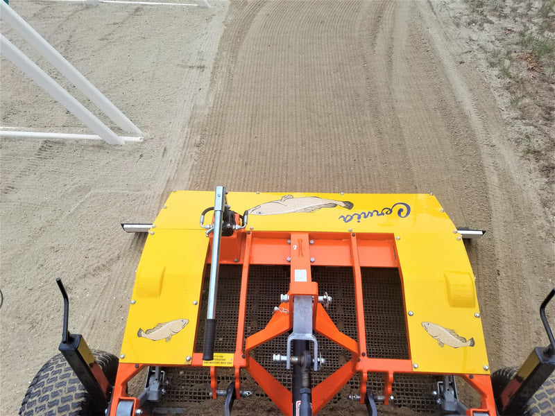 Cernia Light-Duty Beach Cleaner | 47" Width | 20 To 25 HP | For Tractors