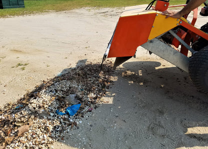 Cernia Light-Duty Beach Cleaner | 47" Width | 20 To 25 HP | For Tractors