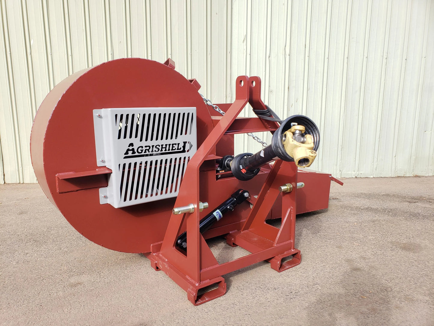 Agrishield Single PTO Berm Blower | Horsepower 35 HP | Adjustable Outlet Nozzle | For Tractors