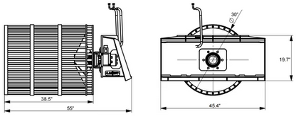 Landy Attachments Rotary Rock Picker | Diameter Drums 30" & 36" | 21-26 GPM | For Skid Steers