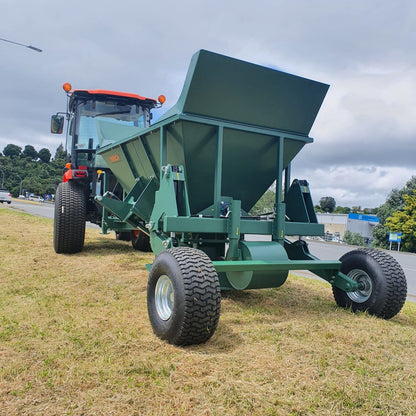 Trenchit Sand and Gravel Trail Hopper With Hydraulic Agitator | Capacity 1.3-2.6 Cubic Yards | For Tractor