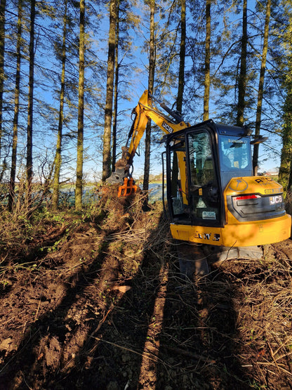 MDE Machinery | Scorpion Grapple | Model S500 To S1900 | Width 26.4" To 75" Inches | Machine Size 1.5 - 55 Tons | For Excavators