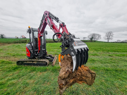 MDE Machinery | Scorpion Grapple | Model S500 To S1900 | Width 26.4" To 75" Inches | Machine Size 1.5 - 55 Tons | For Excavators