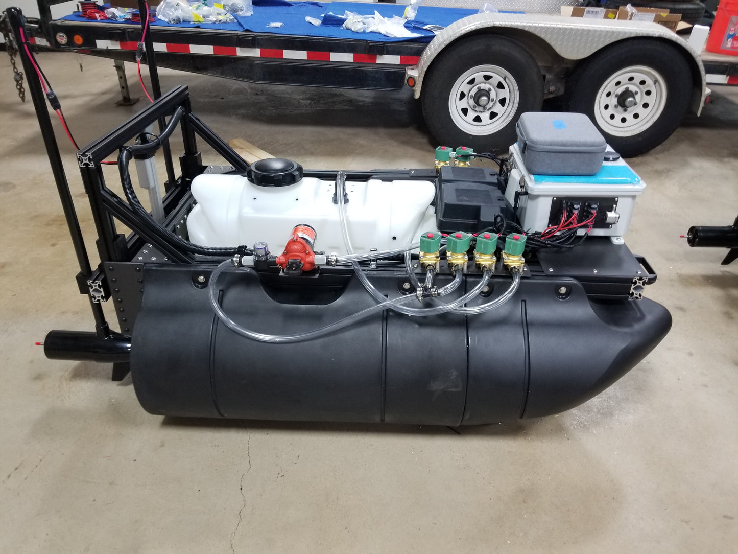 ADAPT Drone Boat - Autonomous Spraying Boat, Extended Length, Electric