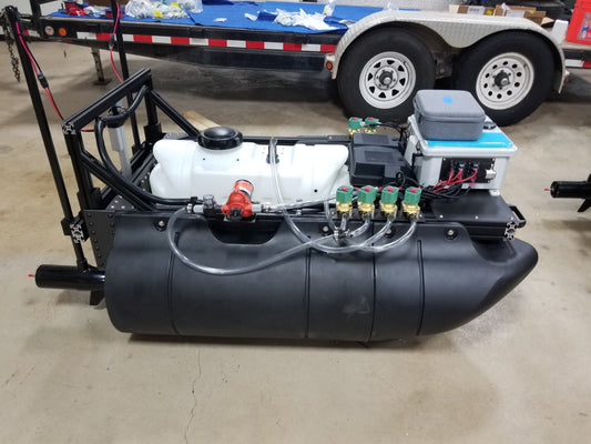 ADAPT Drone Boat - Autonomous Spraying Boat, Extended Length, Hybrid Powertrain