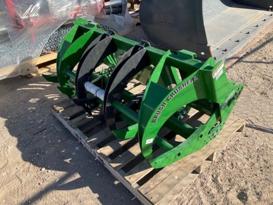 Westendorf Brush Crusher 4255 | Hydraulic-Free Grapple | V-Tooth Grip | 238 lbs | JDQA 500 Series | 35–75 HP | For Tractors
