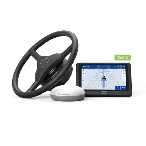 Sveaverken | F100 Auto-Steer System | Width 410mm | Precision Farming GPS Guidance | ±2.5cm Accuracy | 12 To 24V Electric Steering | Horsepower 100 To 400 HP | For Tractor