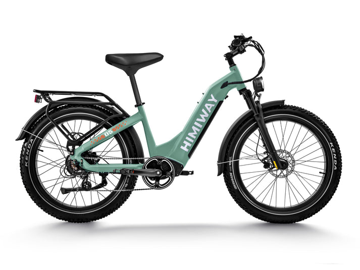 HIMIWAY Zebra Premium All-terrain Electric Fat Bike | 750W | 48V 20Ah Battery