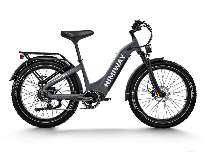 HIMIWAY Zebra Premium All-terrain Electric Fat Bike | 750W | 48V 20Ah Battery