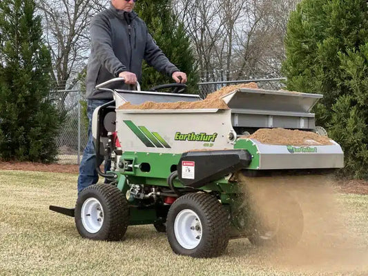 Earth & Turf | MultiSpread | 410SP | Stand-On Top Dresser | 35.25" Width | 30" Spread Width | 13HP Honda Engine
