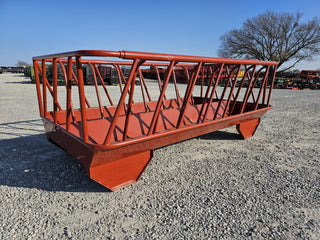 DH Farm Bale Feeder on Skids | Length 12' | Width 80" | 30–50 HP | For Tractors