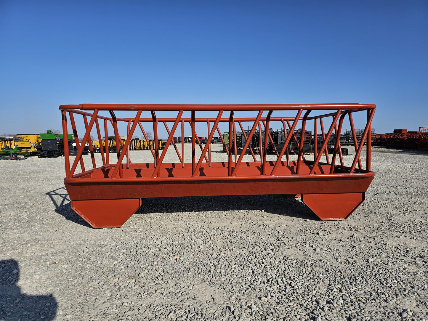 DH Farm Bale Feeder on Skids | Length 12' | Width 80" | 30–50 HP | For Tractors