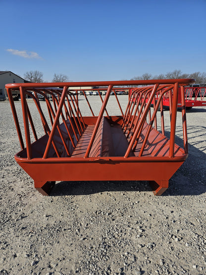 DH Farm Bale Feeder on Skids | Length 12' | Width 80" | 30–50 HP | For Tractors