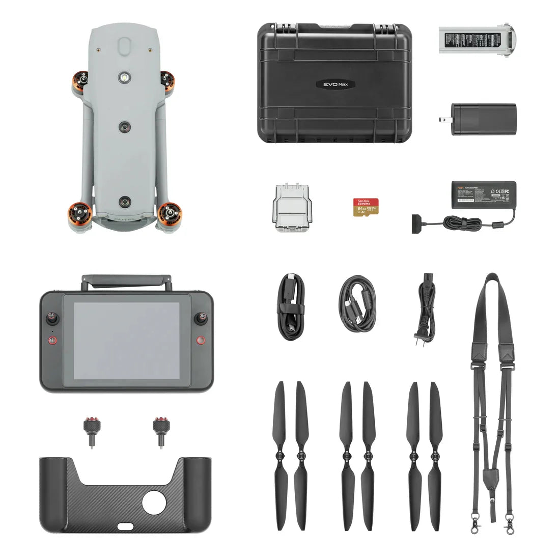 Autel Robotics EVO MAX 4T‑XE Bundle | 42 min Flight | SkyLink 3.0 | 2 Free Batteries + 1 Multi‑Charger (Summer Campaign)