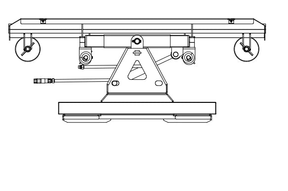 Landy Attachment Snow Pusher | Width 84" | 45-60 HP | 12-16 GPM | For Skid Steers & Tractors