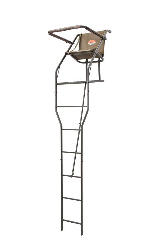 Millennium Treestands L125 Lite Ladder Stand | Model L-125-SL | 18' Height | 300 lb Capacity | Steel Hunting Stand