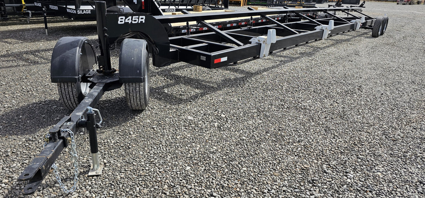 Industrias America Header Trailer | Model 845R | Length 45' | Horsepower 75+ HP | For Trucks & Tractors