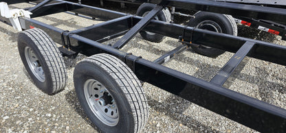 Industrias America Header Trailer | Model 845R | Length 45' | Horsepower 75+ HP | For Trucks & Tractors