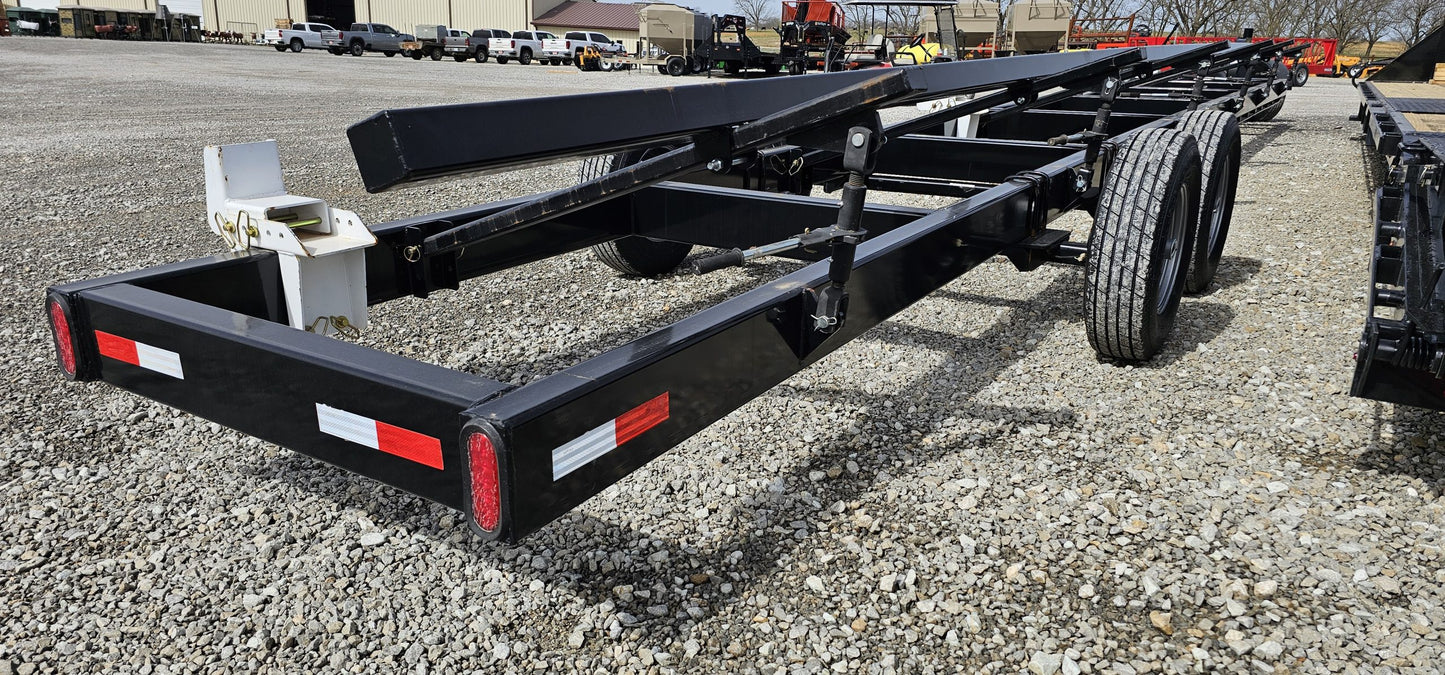 Industrias America Header Trailer | Model 845R | Length 45' | Horsepower 75+ HP | For Trucks & Tractors