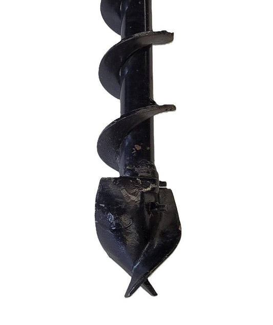 Erskine Heavy-Duty Auger Bit | Size 06" To 36" | 10–20 GPM | 20–40 HP | Up to 3 Ton | For Mini Skid Steers, Excavators & Tractors