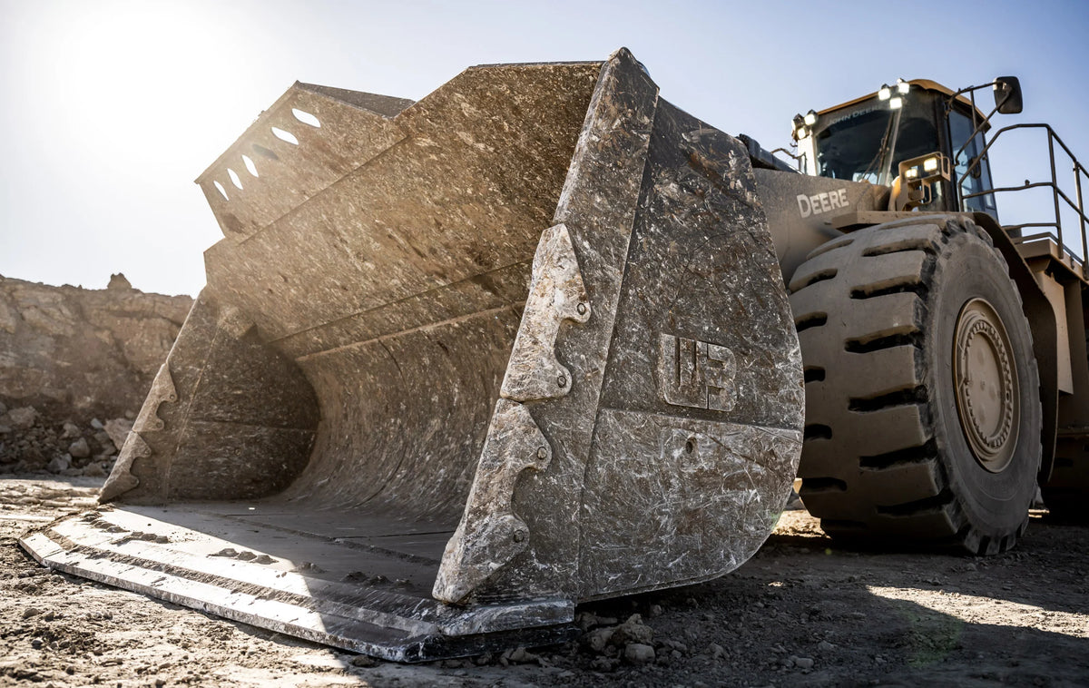Werk-Brau Severe Duty Loader Rock Bucket | Width 100"–144" | 2–10 Cu Yd | 20–40 GPM | For Wheel Loaders