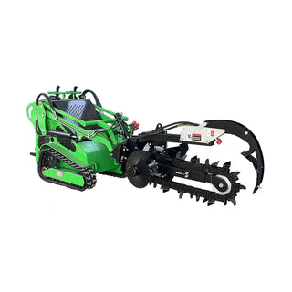 Landy Attachments Mini Skid Steer Trencher | Trenching Depth 37" | Cutting Width 6" | 20 GPM | For Mini Skid Steers