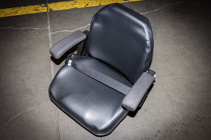 Swisher Premium Operator Seats | High-Back Suspension Seats with Armrests | | For Zero-Turn Mowers, Tractor, ATVs & UTV