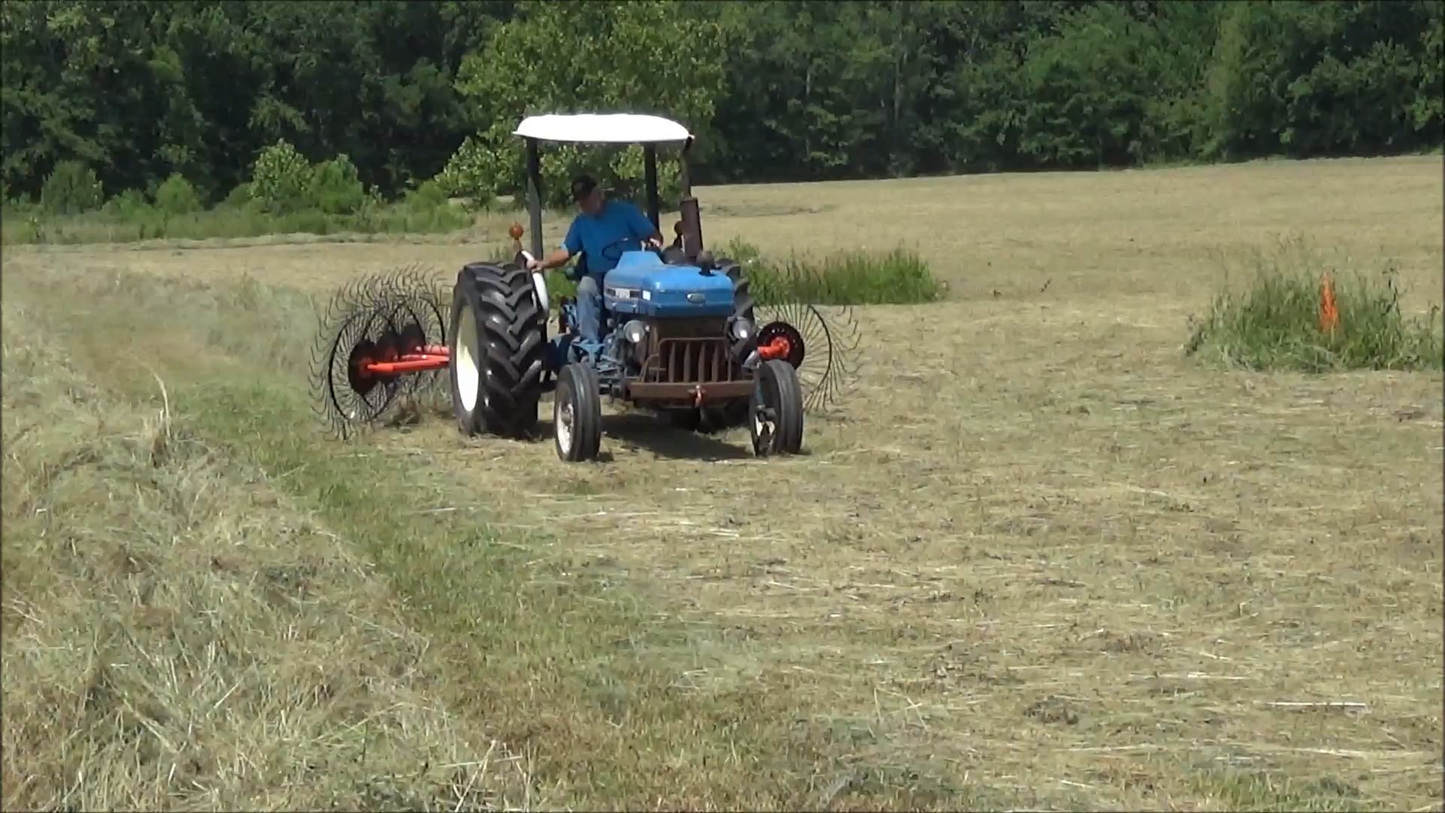 Befco Ground Driven Finger Wheel Rakes | Model RS2-02 To RS2-06 | Working Width 4'3" To 15'10" | Horsepower 16-80 HP | For Tractors