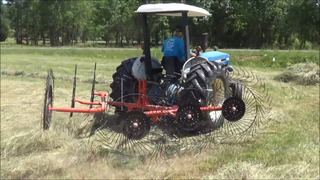 Befco Ground Driven Finger Wheel Rakes | Model RS2-02 To RS2-06 | Working Width 4'3" To 15'10" | Horsepower 16-80 HP | For Tractors