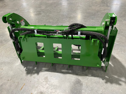 Top Dog Attachments Granite Grapple | Width 54"-84" | Horsepower19 to 75 HP | John Deere Quick Attach | For Tractor