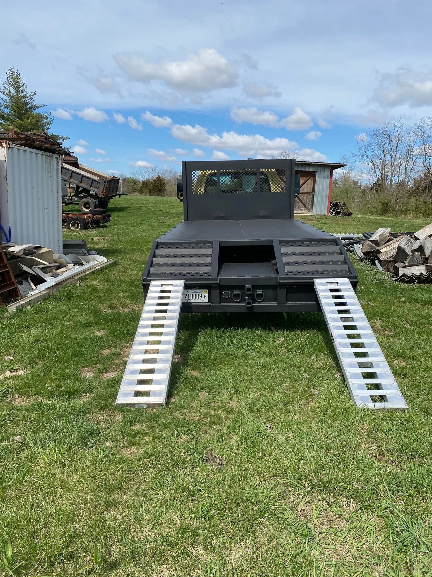 Heavy Duty Ramps Heavy Equipment Loading Ramps | Model 08-15-072-05-S | Size 6' L x 15" W | Capacity 8,000 lb. Per Axle | Horsepower 23 HP | For loading Heavy Machineries