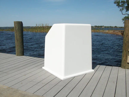 RIO MARINE CUSTOMS | Fiberglass Boat Console | Model CMCC07 | 31" W x 37" H x 31" D | Nida-Core Reinforced | For 18' to 24' Feet Boats
