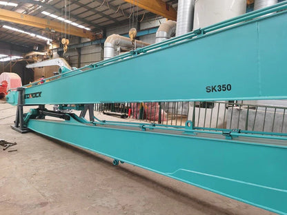 Bedrock Attachments Long Reach Arm and Boom | Reach 65' Ft | Machine Size 30-40 Tons | For Excavators KOBELCO SK350