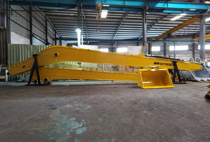 Bedrock Attachments Long Reach Arm and Boom | Reach 66' Ft | Machine Size 30-35 Tons | For Excavators Komatsu PC360-7/8 & PC350-7/8