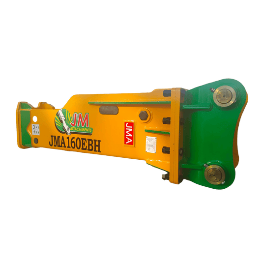 JMA Attachments Hydraulic Hammer | Model JMA-160 EBH | Energy Class 2,100 Joules | For 15 – 18 Tons Excavators